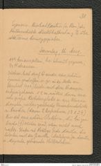 Seite 33, Tagebuch "Ober-St.Veit" (NHMW-PRAE-BBB-31)